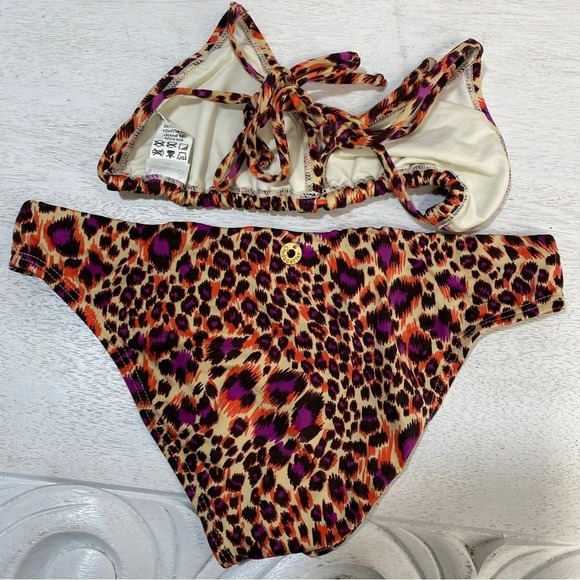Onda de Mar Leopard print bikini XS - Picture 3 of 6